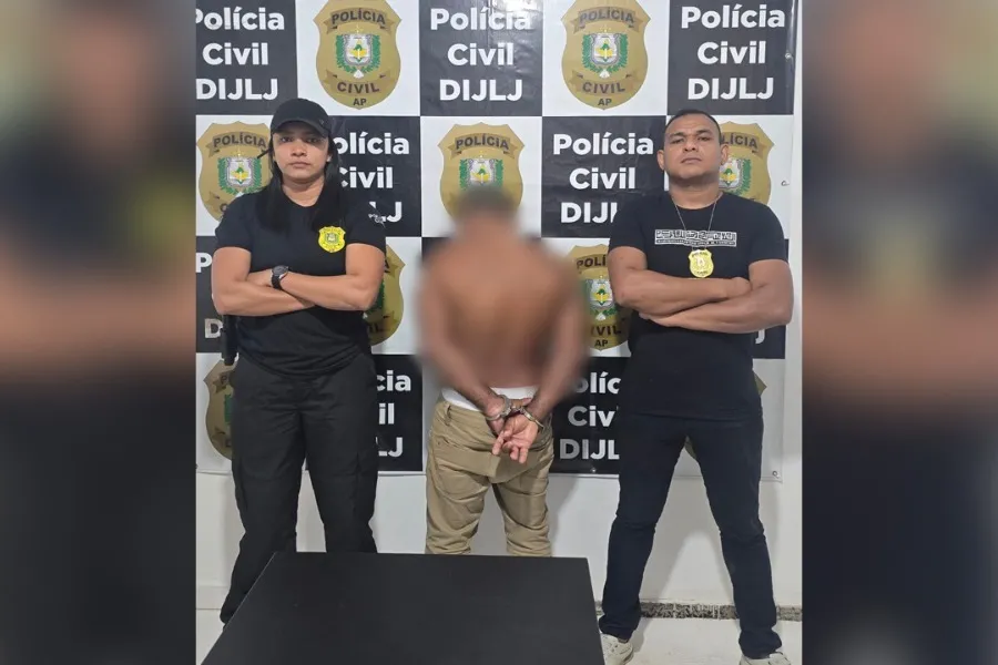 Polícia Civil prende homem investigado por estupro e ameaça em Laranjal do Jari